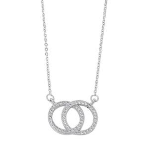 925 Sterling Silver CZ Necklace